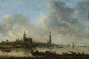 Jan van Goyen Blick auf Emmerich painting